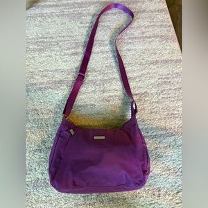 Baggallini Purple Crossbody Bag with Bold Design